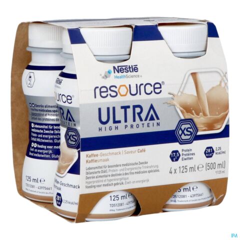 Resource Ultra Cafe 4x125ml