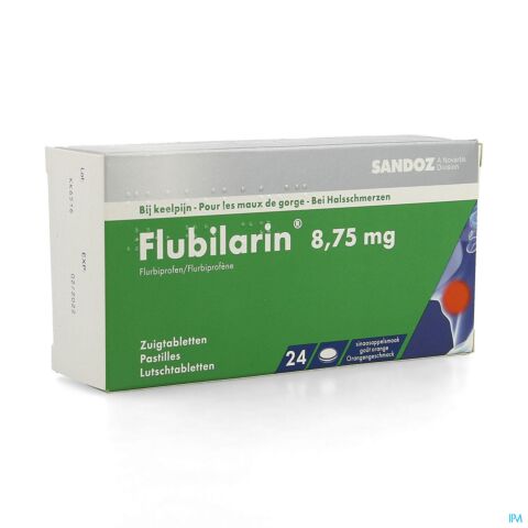 Flubilarin 8,75mg Comp A Sucer 24 Blister