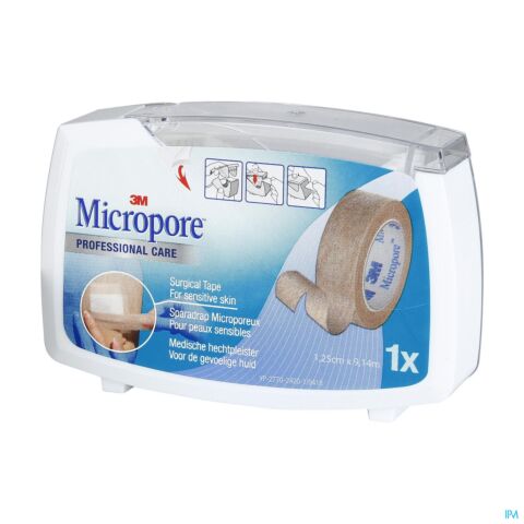 Micropore 3m Sparadrap Tan Disp. 12,5mmx9,1m 1