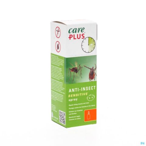 Care Plus Sensitive Anti-Insectes Sans DEET Spray 60ml