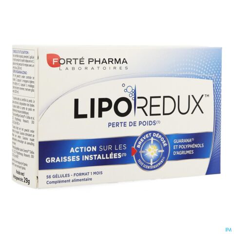 Forté Pharma LipoRédux Perte de Poids 56 Gélules