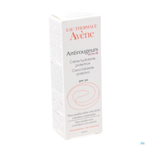 Avène Antirougeurs Jour Crème Hydratante Protectrice Tube 40ml