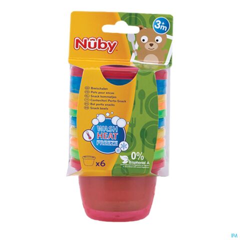 Nûby Pots pour encas - 300 ml - 3m+