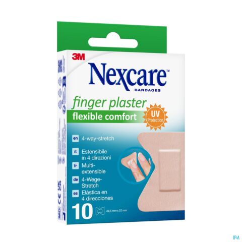Nexcare 3m Ultra Strech Comf.flex. Doigt Decoup.10