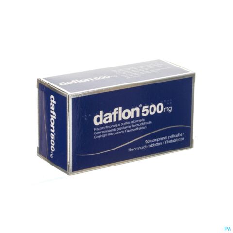 Daflon 500mg 90 Comprimés Pelliculés