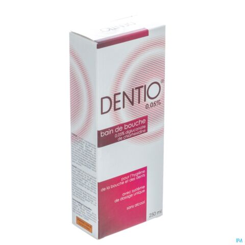 Dentio Rouge 0,05% Bain De Bouche 250ml