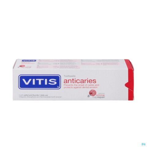 Vitis Anti-Caries Dentifrice Tube 75ml
