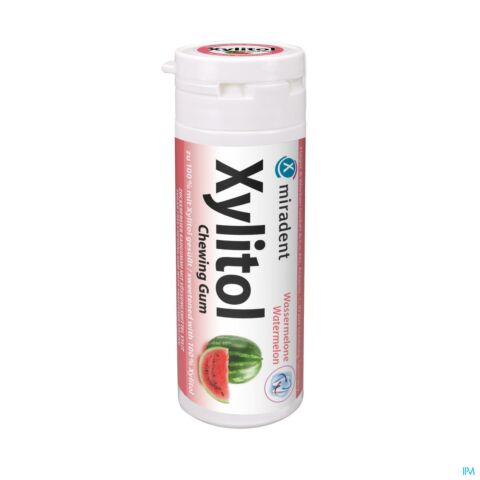 Miradent Chewing Gum Xylitol Pasteque 30