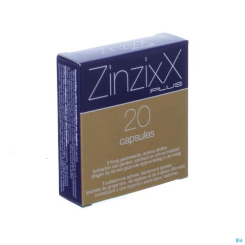 ixX Pharma ZinzixX Plus 20 Gélules