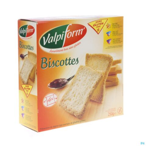 Valpi Biscottes Sans Gluten 250g 6765