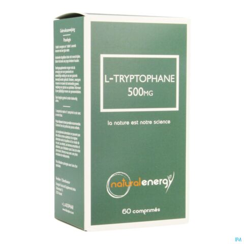 Natural Energy L-Tryptophane 500mg 60 Gélules