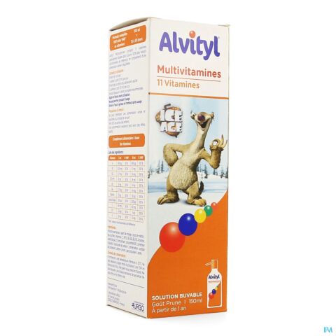 Alvityl Multivitamines Adg Sirop 150ml