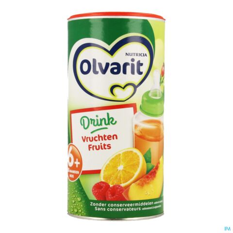 Olvarit Drink Fruits Granulés 6m+ 200g