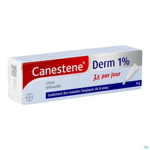 Canestene Derm Bifonazole 1% Crème Tube 15g