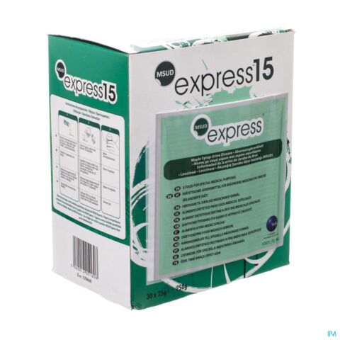 Msud Express 15 N/araomatise 30x25g