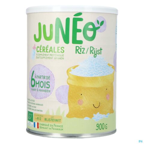 Juneo Riz Cereales + Complement Proteinique 900g