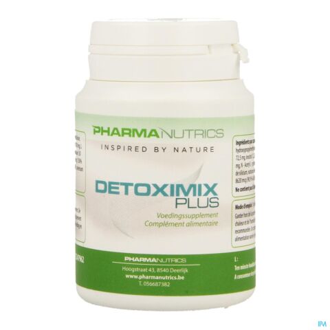 PharmaNutrics Detoximix Plus 60 Gélules
