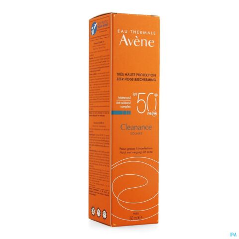 Avène Protection Solaire Cleanance Solaire IP50+ Tube Pompe 50ml