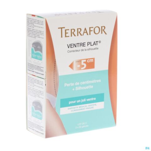 Terrafor Ventre Plat Duo Caps 2x50 -10€