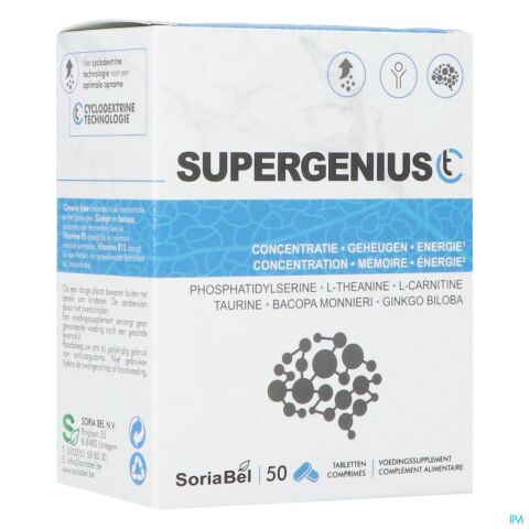 Soria Supergenius Ct Caps 50