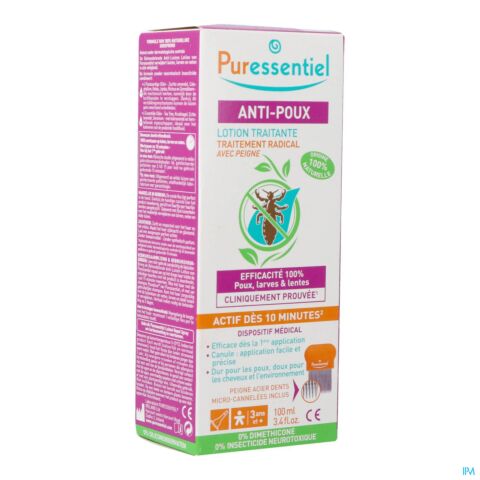 Puressentiel Anti-poux 100ml + Peigne