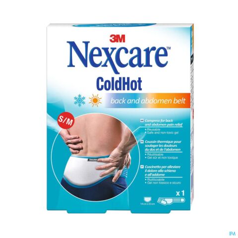 Nexcare 3m Cold Hot Back-abdomen Belt S N15711s