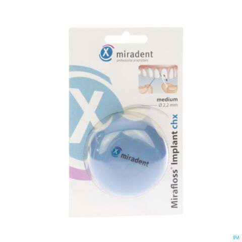 Miradent mirafloss implant chx medium 50