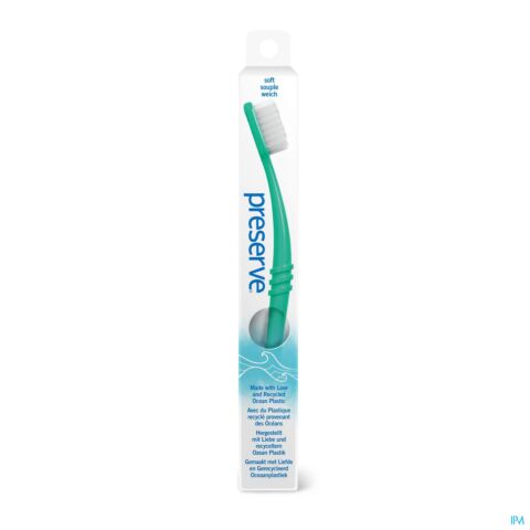 Preserve Ocean Plastic Brosse Dents Soft Neptune
