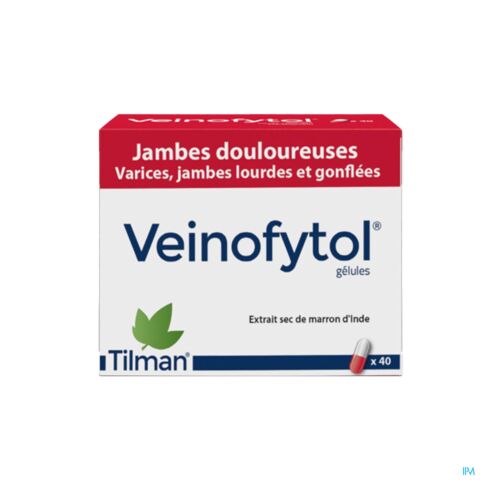 Veinofytol Jambes Gonflées & Varices 40 Gélules