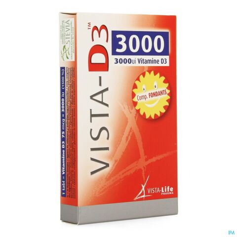 Vista-D3 3000 60 Comprimés Fondants
