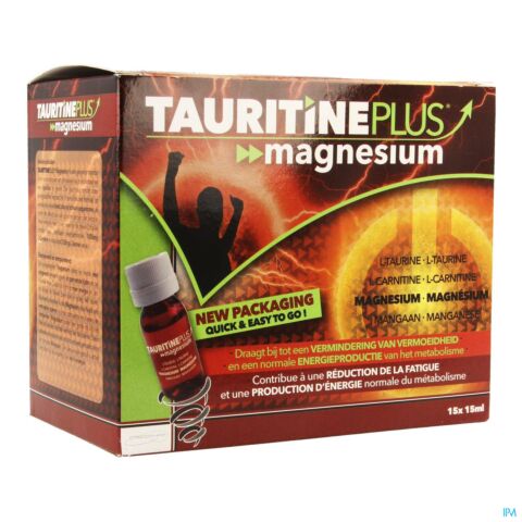 Tauritine Plus Magnesium 15ml x 15 Ampoules