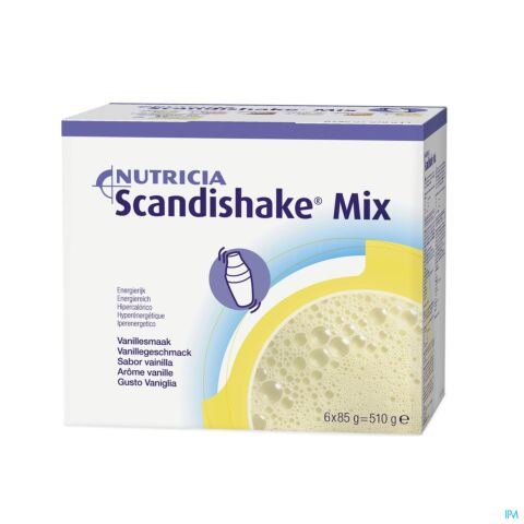 Scandishake Mix Vanille Sach 6x85g