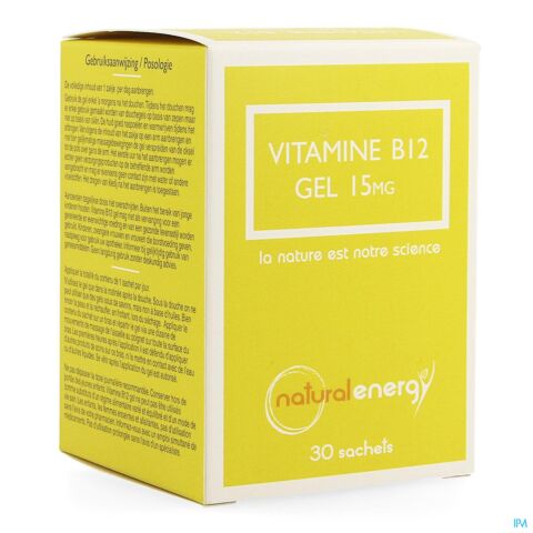 Natural Energy Vitamine B12 Gel 30x1,5ml
