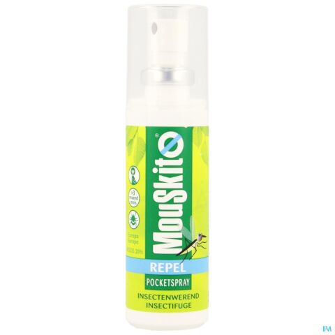Mouskito Repel Pocket Spray Insectifuge IR3535 20% 50ml