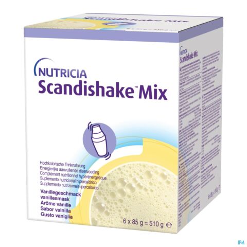 Scandishake Mix Vanille Sachets 6x85g