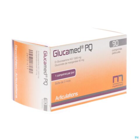 Glucamed Pq Blister Comp Enrob. 90