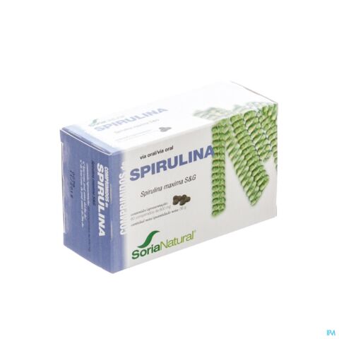 Soria 18-S Spirulina Maxima 60 Comprimés