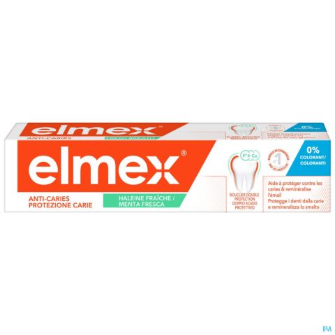 Elmex A/caries Dentifrice Menthe Fraiche 75ml