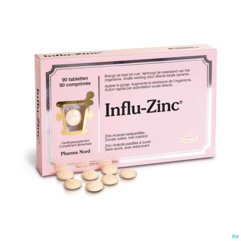 Pharma Nord Influ-Zinc 90 Comprimés
