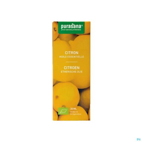 Purasana Essentielle Huile Citron 30ml