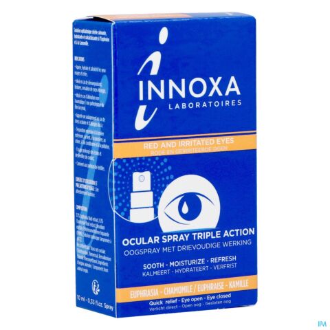 Innoxa Spray Oculaire Yeux Rouges&irrites 10ml