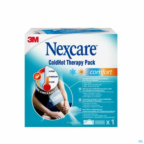 N1571ti-dab Nexcare Coldhot Therapy Pack Comfort Indicateur Zone Température, 260 Mm X 110 Mm