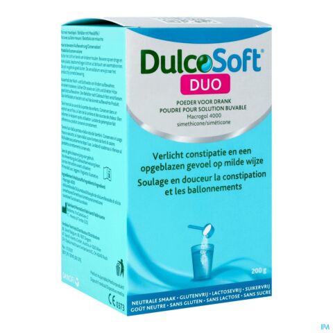 Dulcosoft Duo Pdr Sol Buvable Pot 200g