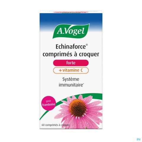 A. Vogel Echinaforce + Vitamine C Hyper-Résistance 60 Comprimés à Croquer