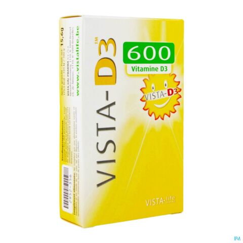 Vista-D3 600 Adult 120 Comprimés Fondants