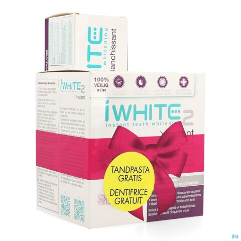 Iwhite Promopack Kit + Dentifrice 75ml Gratuit