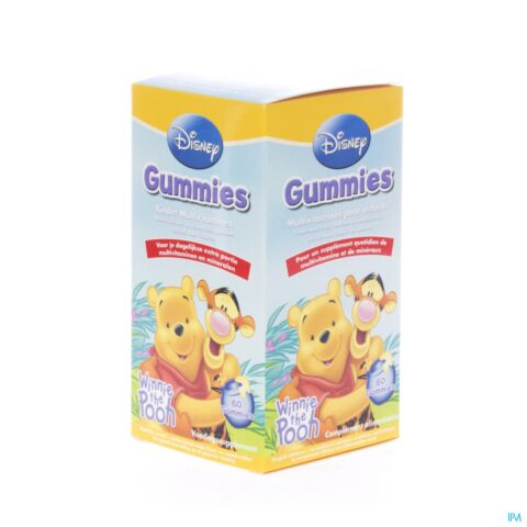Disney Multivitamines Enf Winnie The Pooh Gum. 60
