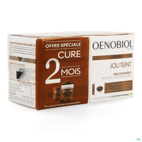 Oenobiol Cure Joli Teint Caps 2x30