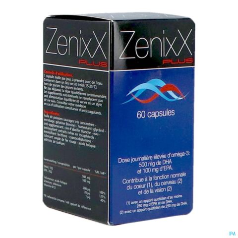 ixX Pharma ZenixX Plus 60 Gélules