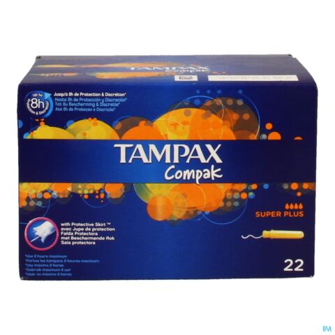Tampax compak super plus 22